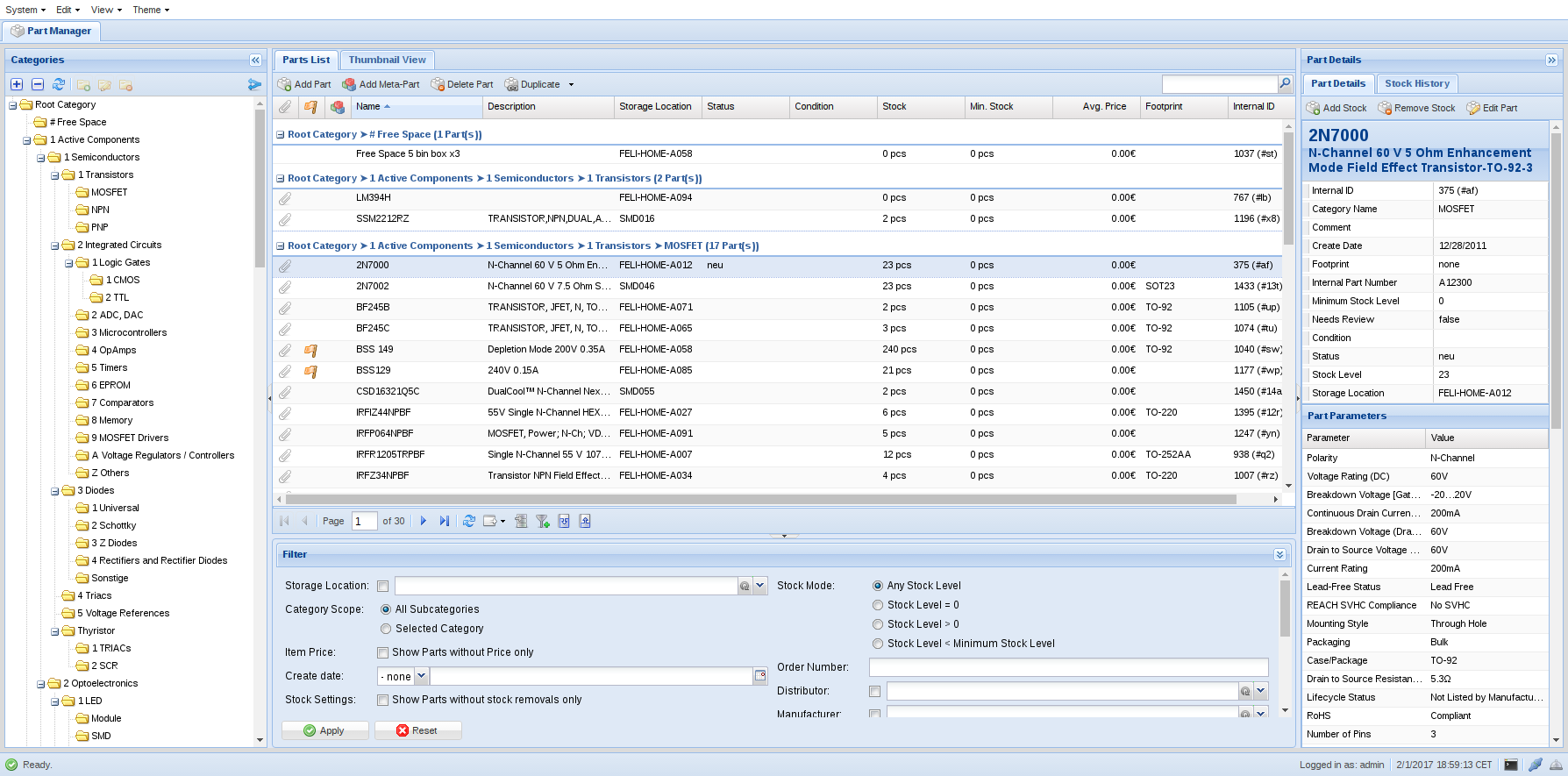 auto parts inventory management software free download